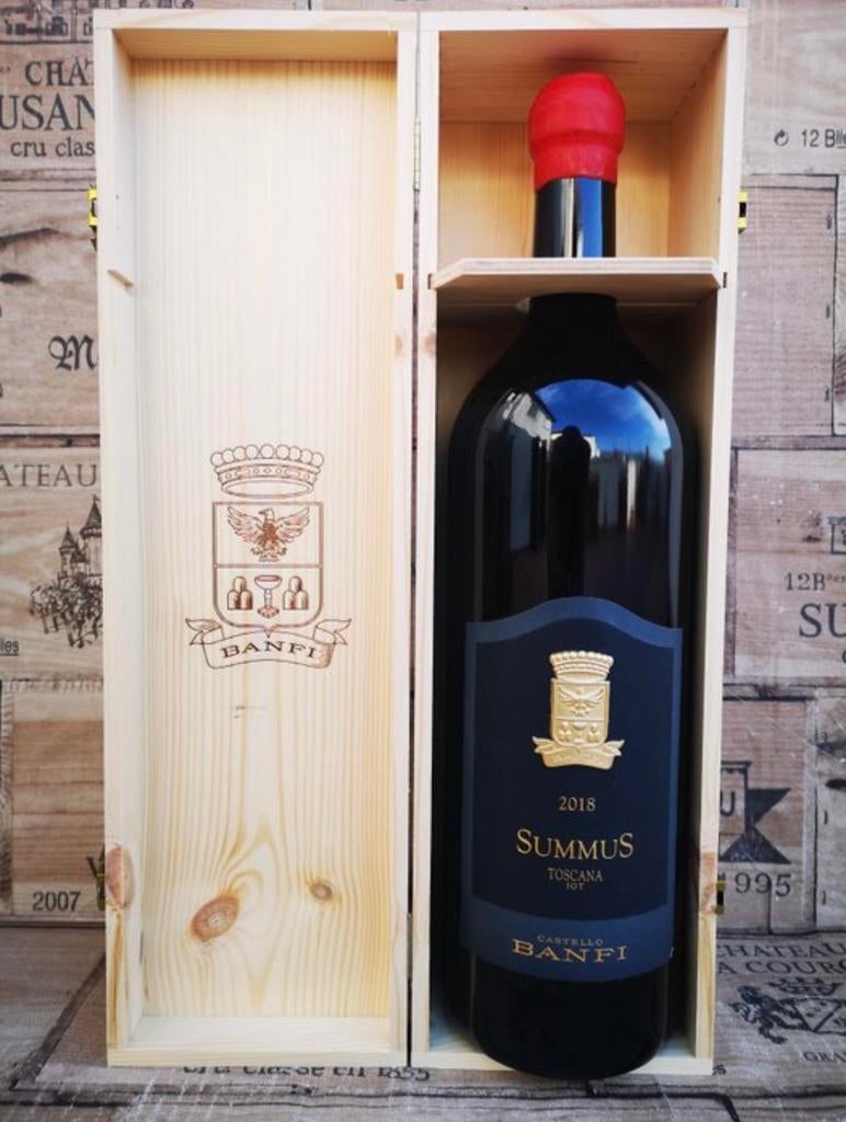 2018 Castello Banfi Summus, Ophalen, Nieuw, Italië, Rode wijn