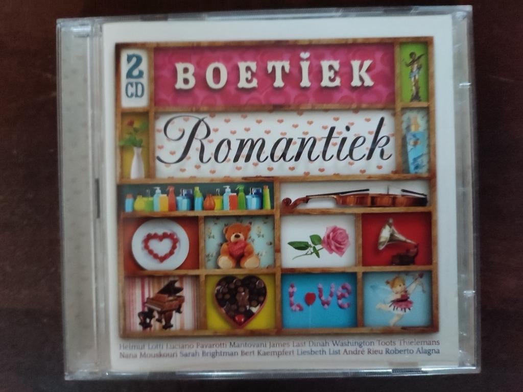 2-CD : BOETIEK ROMANTIEK  (MARC BRILLOUET), Ophalen of Verzenden, Zo goed als nieuw