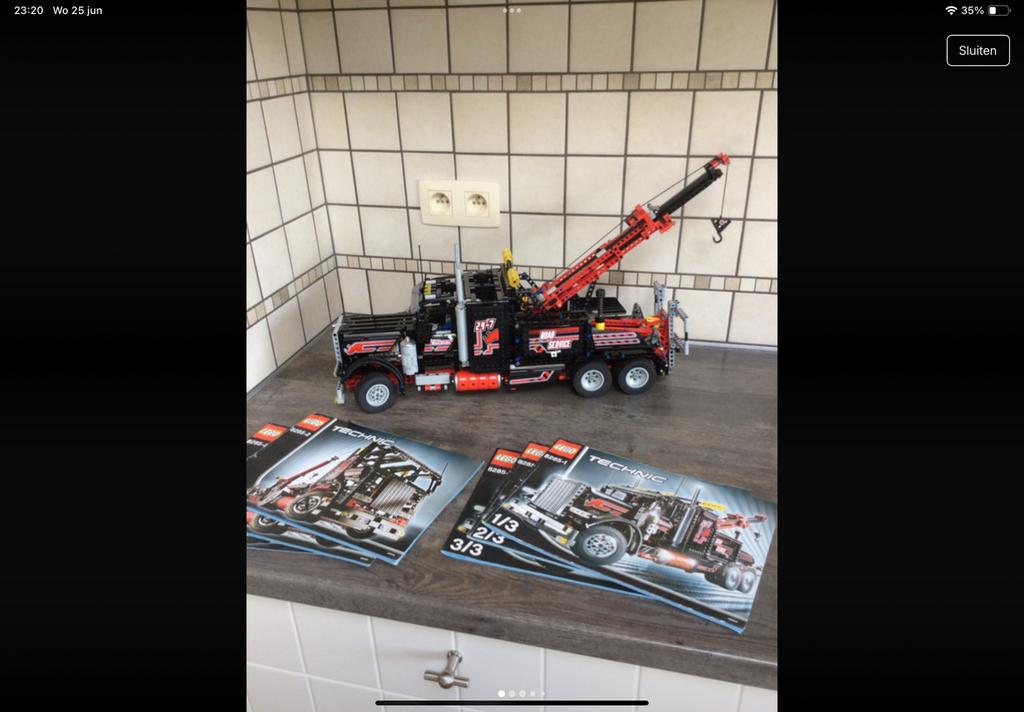 Lego technic vrachtwagen, Ophalen of Verzenden
