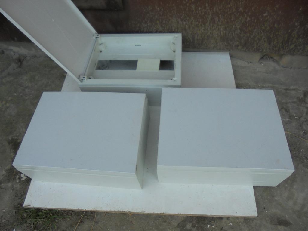 3 boîtes à fusibles Vynckier, Bricolage & Construction, Électricité & Câbles, Utilisé, Enlèvement