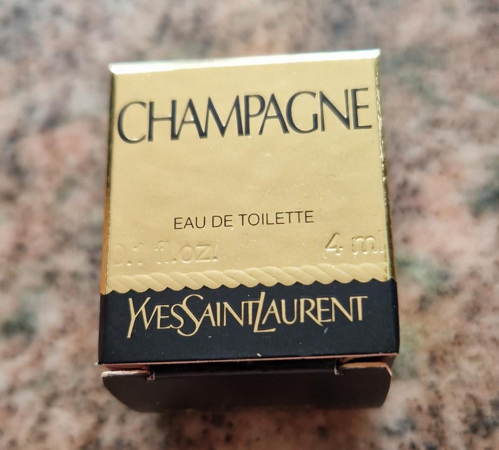 Miniature 4ml EDT YSL Champagne, Collections, Enlèvement ou Envoi, Miniature