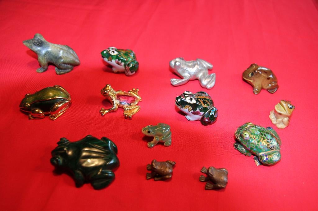 Sierkikkers, Enlèvement ou Envoi, Comme neuf, Reptile ou Amphibien, Statue ou Figurine