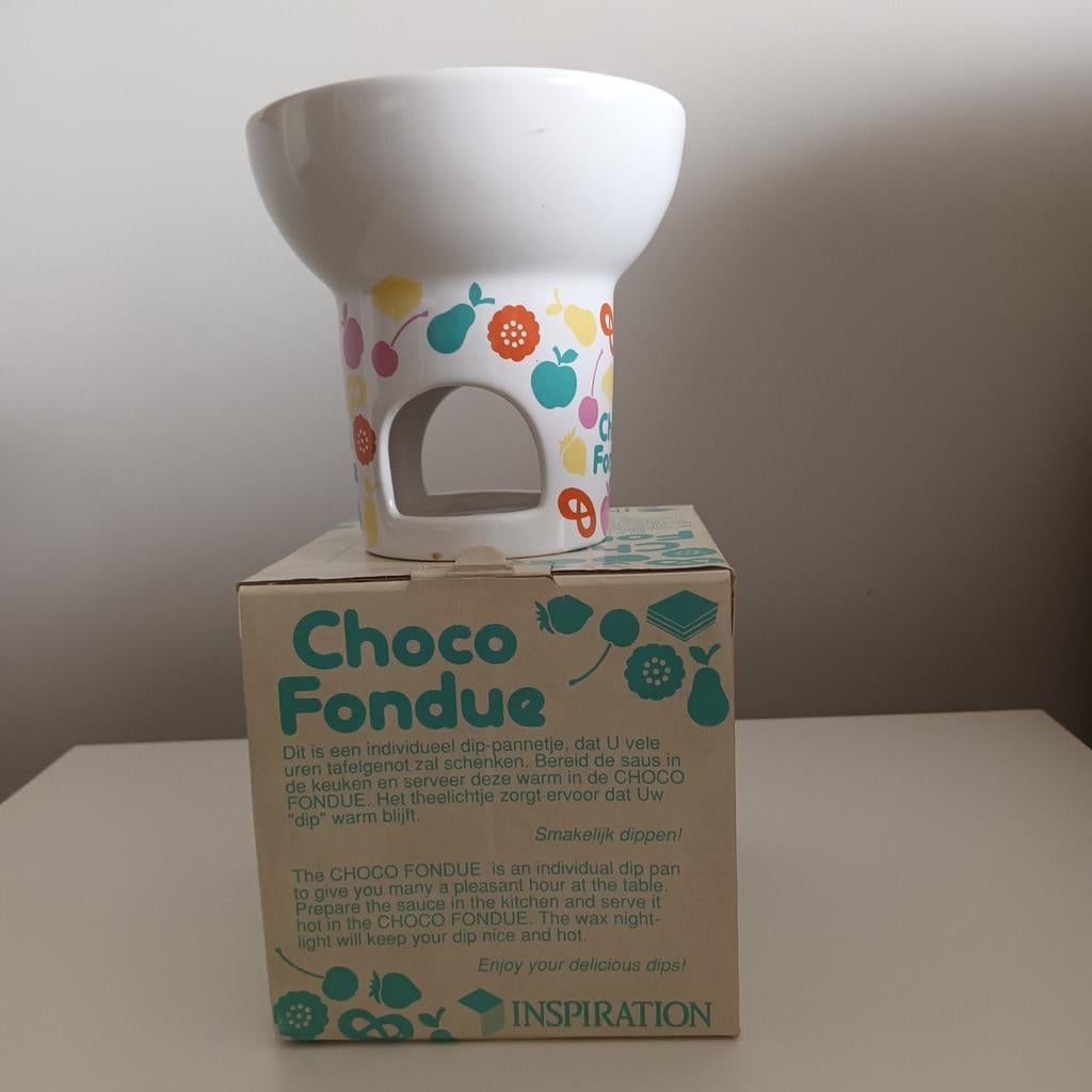 Chocolade Fondue 15 cm H en 15 cm doormeter, Ophalen of Verzenden