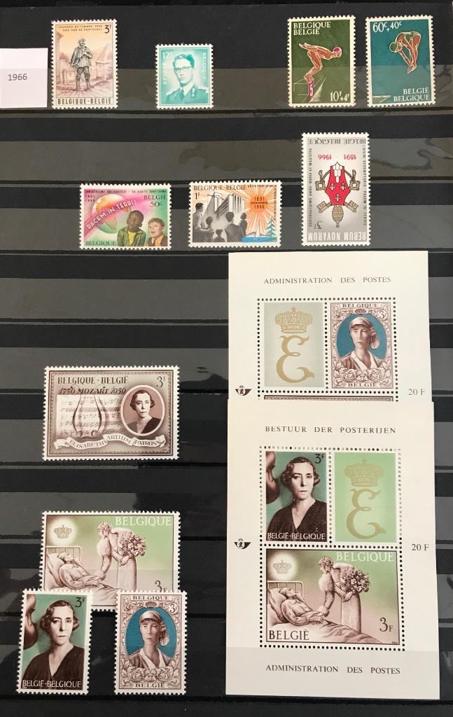Belgique - année 1966 - MNH - **, Enlèvement ou Envoi, Non oblitéré, Neuf