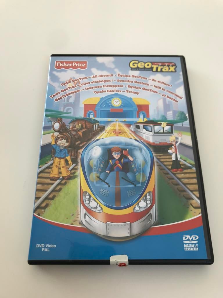 DVD GeoTrax Fisher Price, Tous les âges, Enlèvement ou Envoi, Comme neuf, Dessin animé