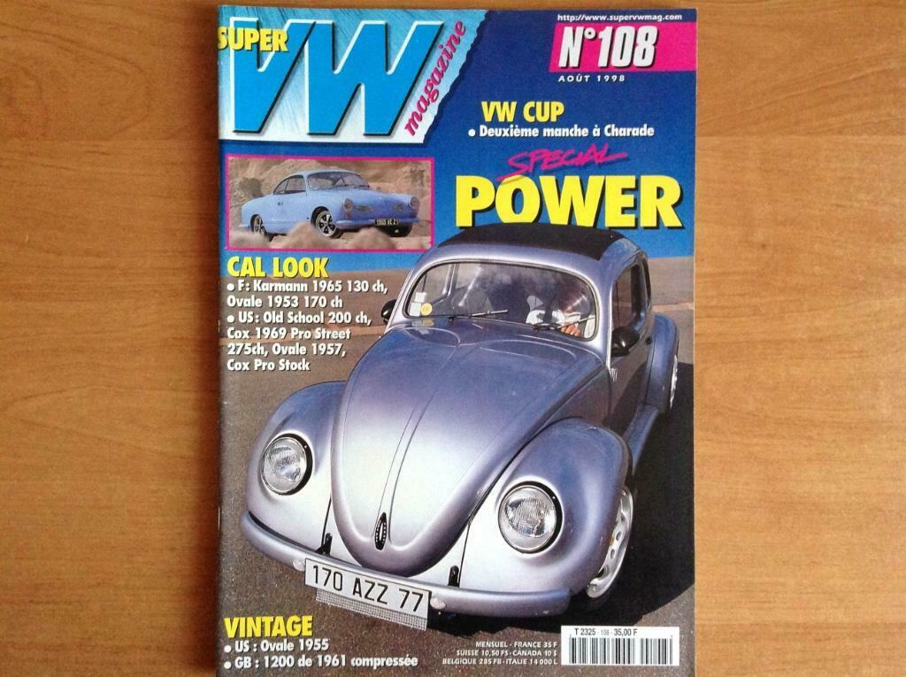 Revues auto Super VW Magazine 108 à 114,118,122,125, Livres, Autos | Brochures & Magazines, Utilisé, Volkswagen, Enlèvement ou Envoi