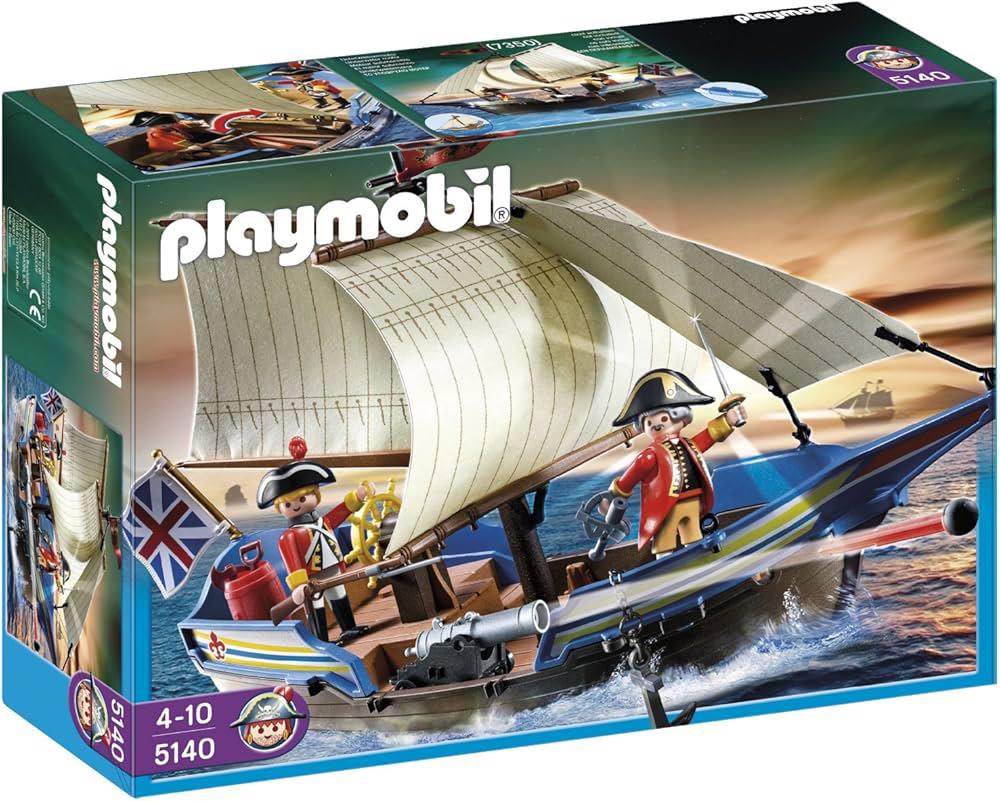 Playmobil Britse kanonneerboot, Ophalen, Gebruikt
