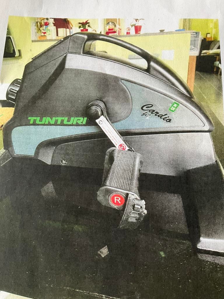 Stoelfiets mobiliteitstrainer TUNTURI Cardio Fit M35, Ophalen, Zo goed als nieuw, Stoelfiets