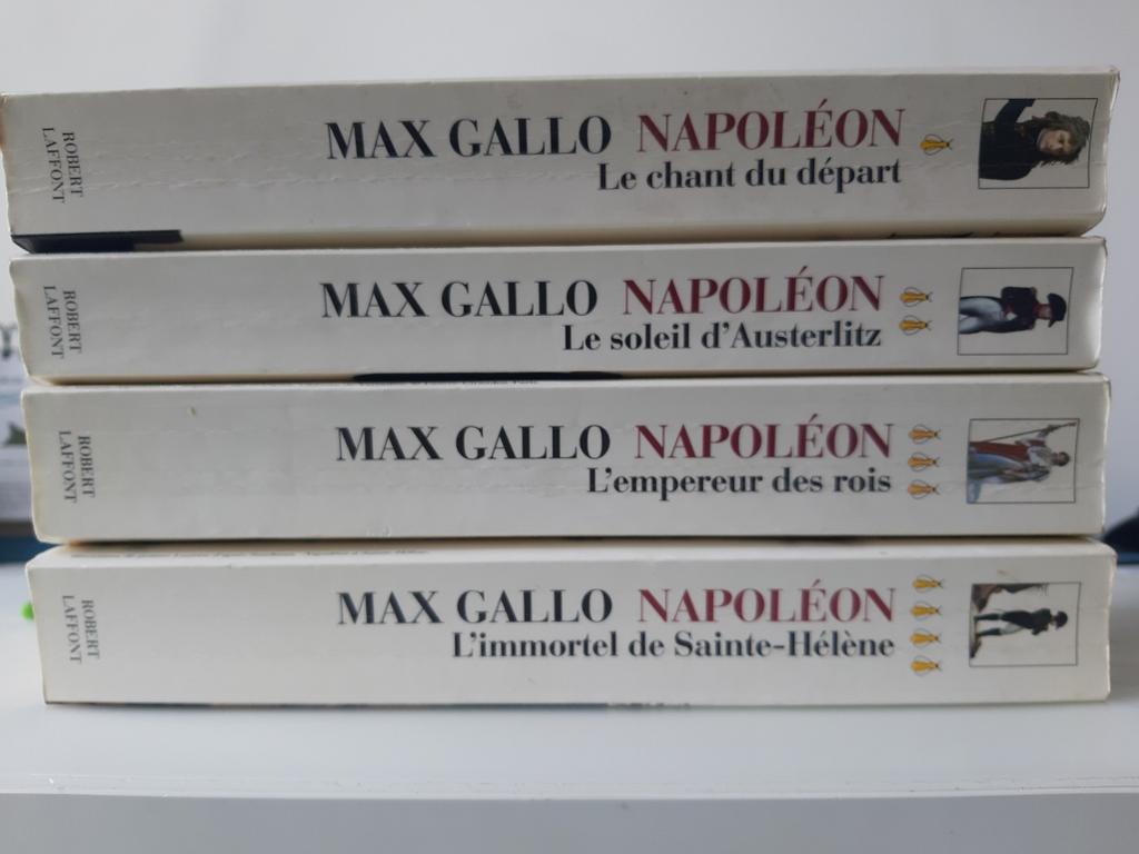 NAPOLEON de Max Gallo, Ophalen, Gelezen, Max Gallo