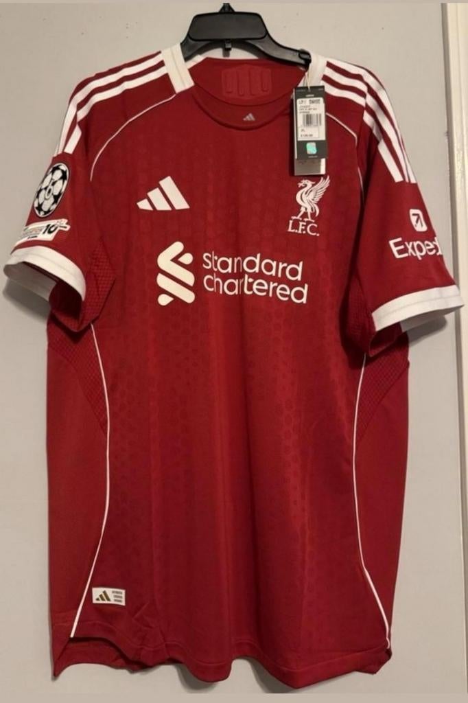 Liverpool Wirtz Thuisshirt Champions League Nieuw 2026, Verzenden