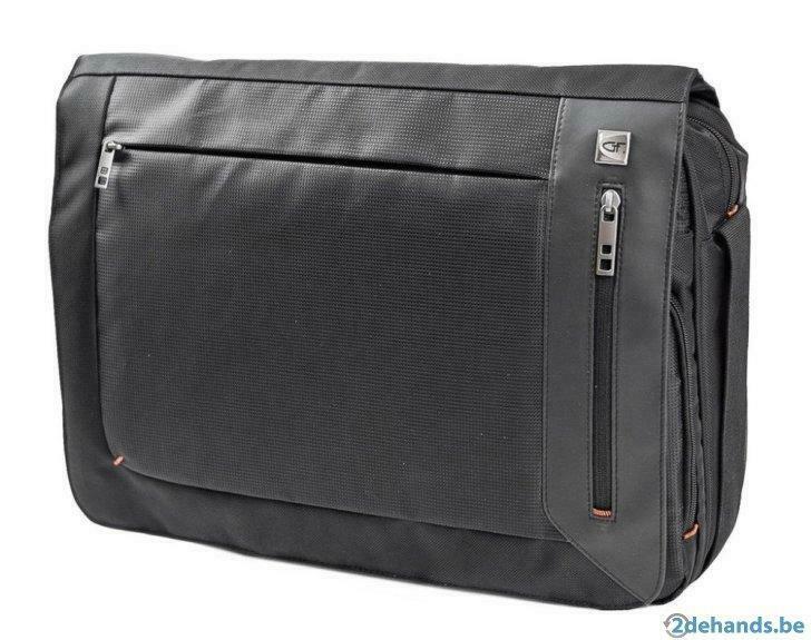 Laptoptas Gino Ferrari Agon 16inch titanium collection.Nieuw, Enlèvement ou Envoi, Neuf
