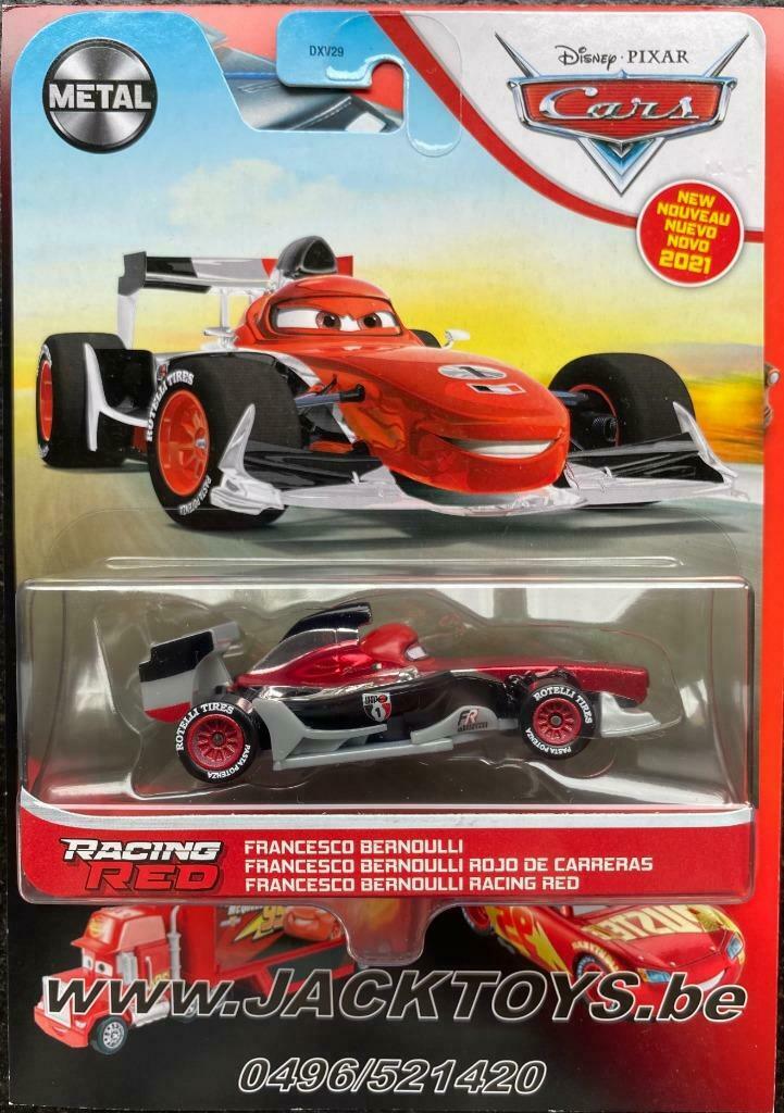 Cars Disney Pixar Racing Red Francesco Bernoulli, Kinderen en Baby's, Ophalen of Verzenden, Nieuw