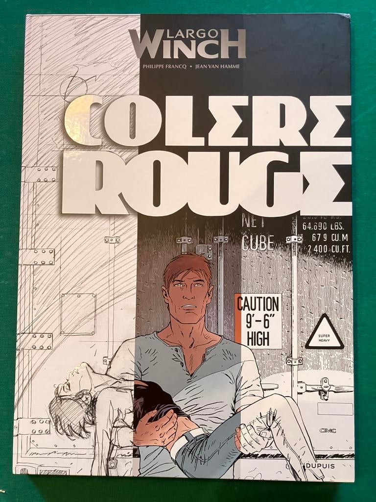 Largo Winch . Colère rouge .Tirage de tête, Livres, BD, Enlèvement, Comme neuf