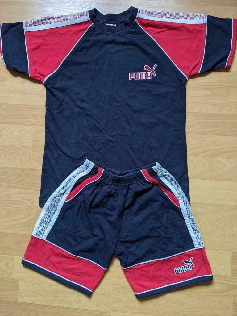 T-shirt et short Puma taille 134, Enlèvement ou Envoi, Comme neuf, Puma