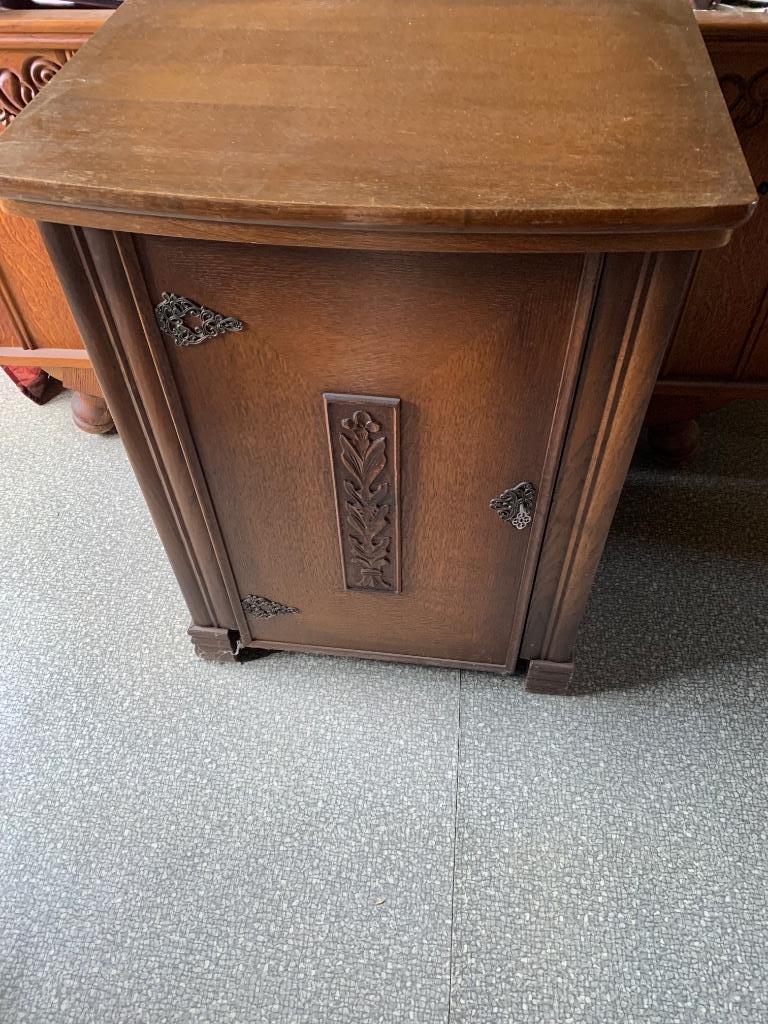 Singer  houten kast, Antiek en Kunst, Ophalen