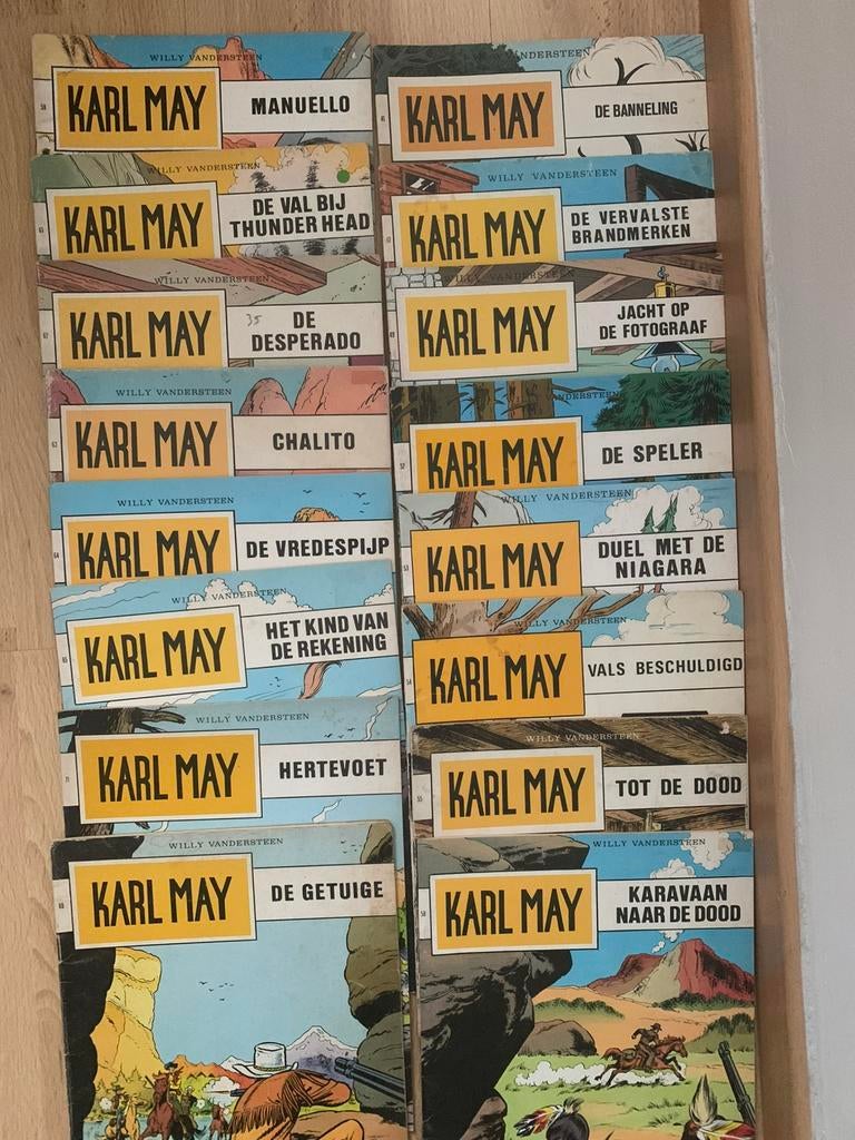 Karl May - cowboy, Enlèvement, Comme neuf