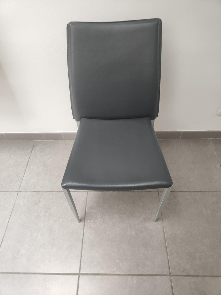 6 chaises, Maison & Meubles, Chaises, Enlèvement, Utilisé, Gris