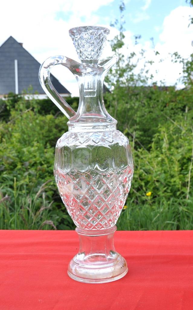 carafe en verre forme aiguière, Enlèvement ou Envoi