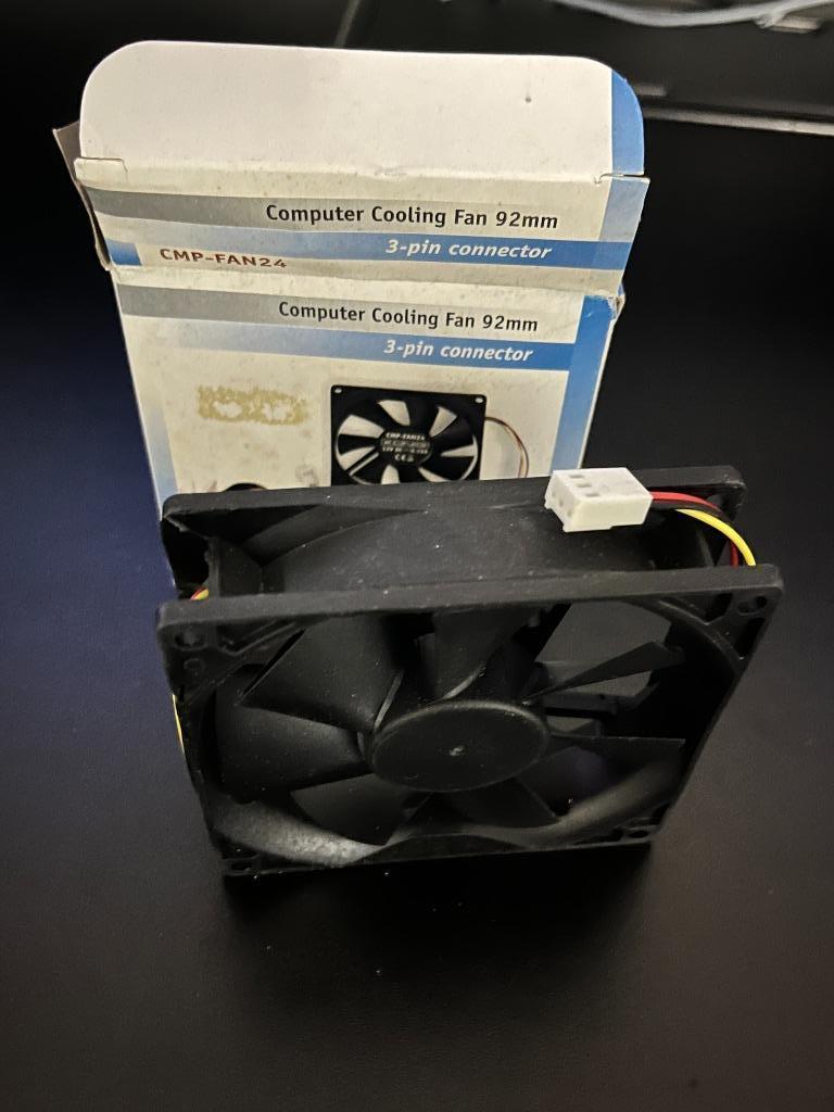 KONIG PC Cooling Fan 92mm, Enlèvement ou Envoi, Neuf, Refroidisseur ordinateur à air