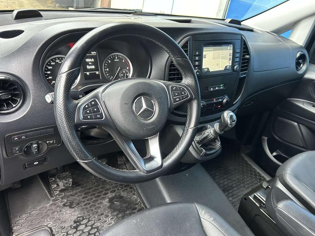 Mercedes-Benz Vito 116 Extra Lang 5 PL Dubbel cabine (28.91, Auto's, 0 kg, 0 kg, Zwart, Bedrijf