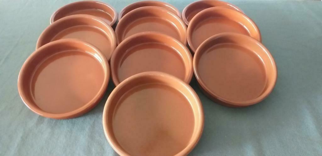 Plats réfractaires en faïence., Enlèvement ou Envoi, Poterie, Comme neuf, Balance ou Balances