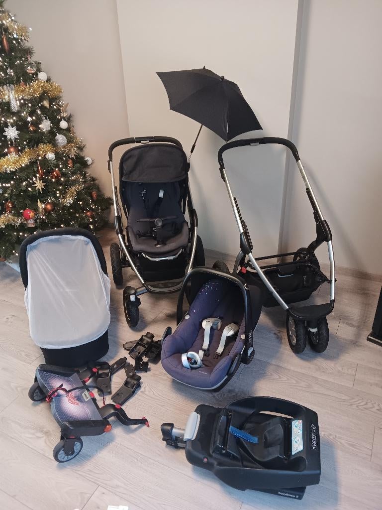 maxi-cosi, Kinderen en Baby's, Ophalen, Gebruikt, Verstelbare duwstang, Combiwagen