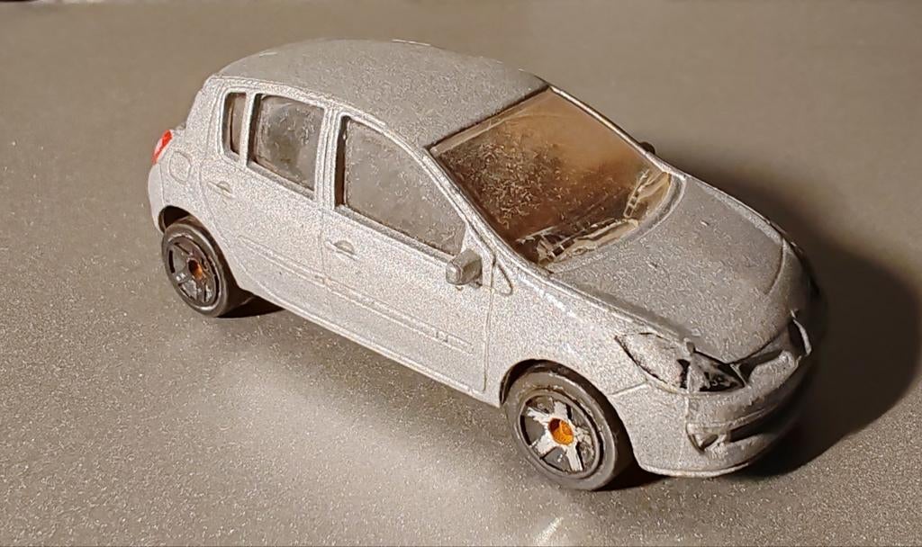 MAJORETTE voiture Métal Renault Clio B85 Réf 221E echelle 1/, Enlèvement ou Envoi, Utilisé, Voiture, Majorette