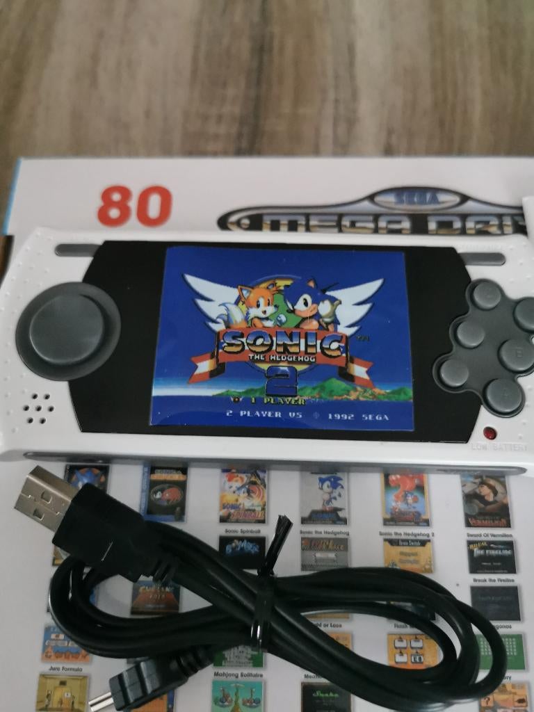 Sega mega drive portable game player vintage in doos, Enlèvement ou Envoi, Mega Drive