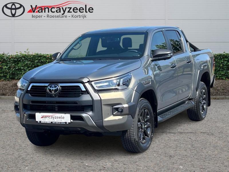 Toyota Hilux Invincible 57025 + BTW, Achat, Autres couleurs, Noir, Diesel