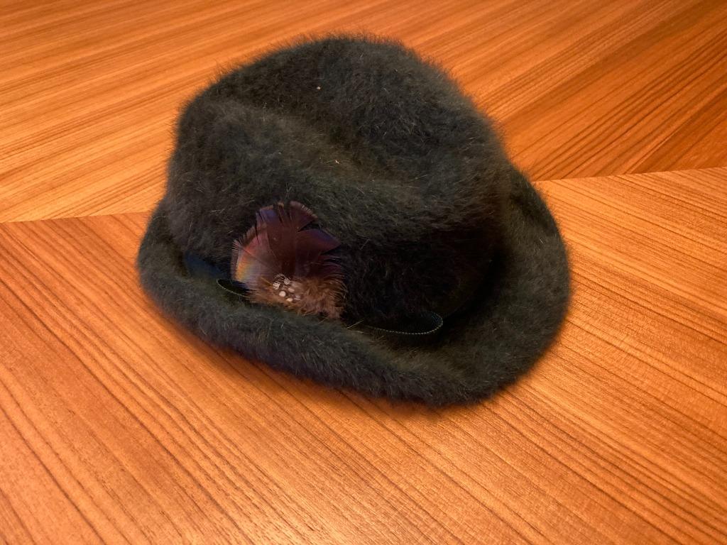 Chapeau rétro - Laine Angora, Enlèvement ou Envoi, Autres types