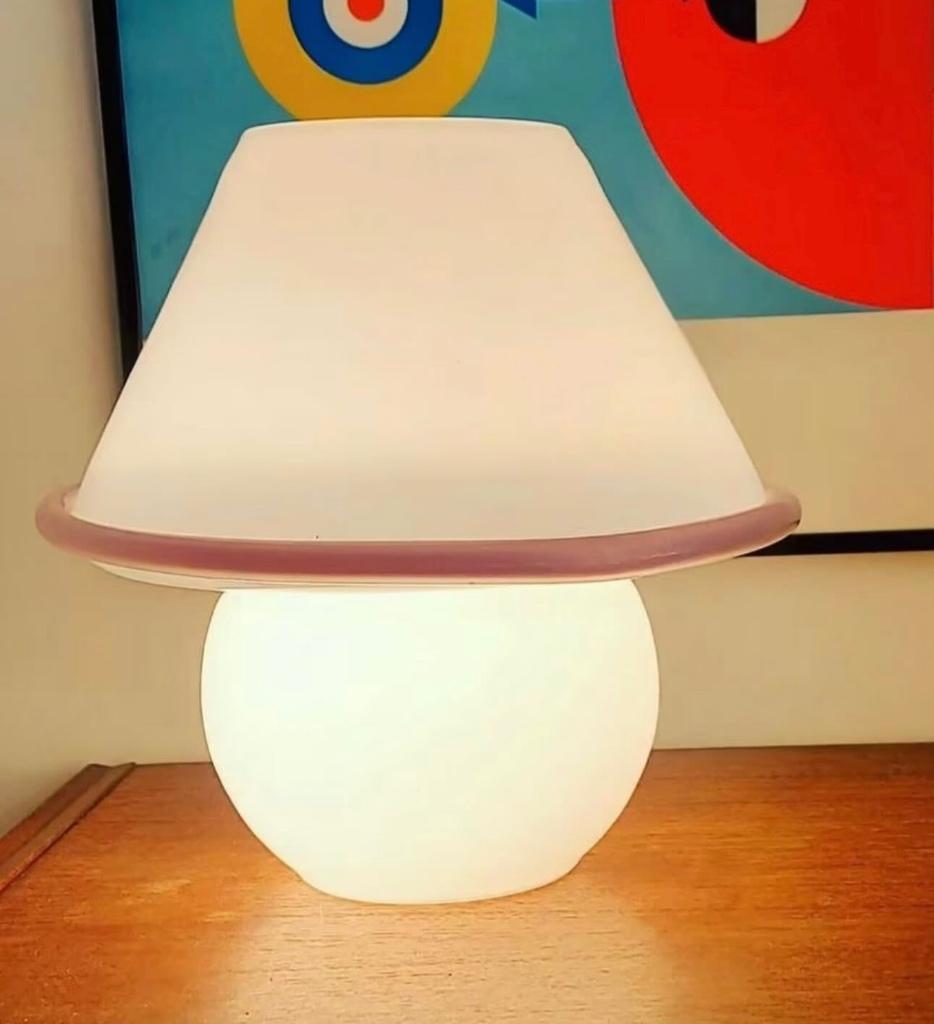 Mushroomlamp murano, Ophalen of Verzenden
