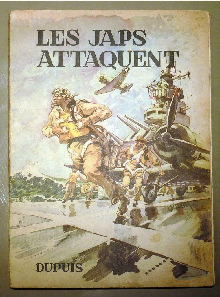 BUCK DANNY T1 - De Jappen vallen aan - 1948 - 1e editie !!, Gelezen, Verzenden, Eén stripboek, Dupuis