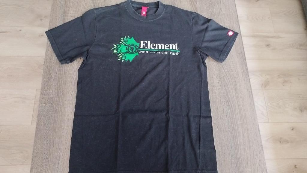 T-shirt element M, Kleding | Heren, T-shirts, Ophalen, Maat 48/50 (M), Zwart, Element