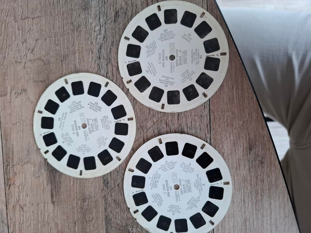 Viewmaster : le roi Baudouin et la reine Fabiola, Envoi, Comme neuf
