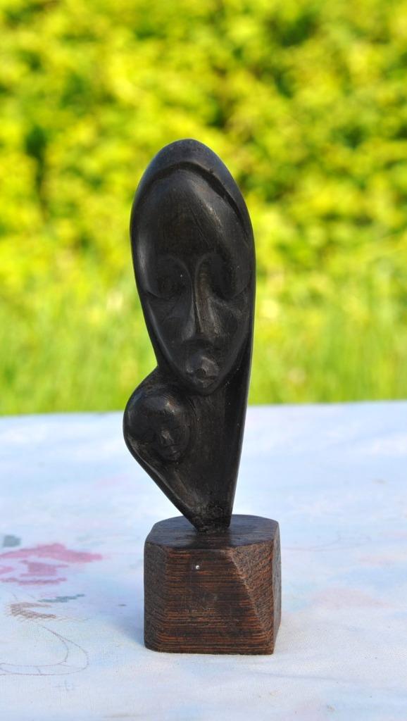 vierge africaine ebene, Antiquités & Art, Enlèvement ou Envoi