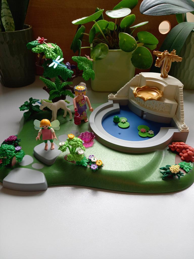 Playmobil elfentuin mooie staat, Kinderen en Baby's, Speelgoed | Playmobil, Ophalen of Verzenden, Zo goed als nieuw