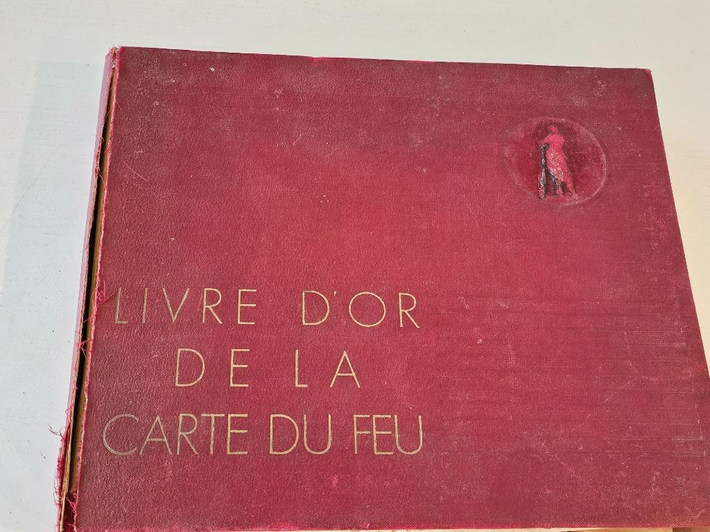 LIVRE D'OR DE LA CARTE DU FEU - 14 - 18 STERCKX, Jules G., Enlèvement ou Envoi