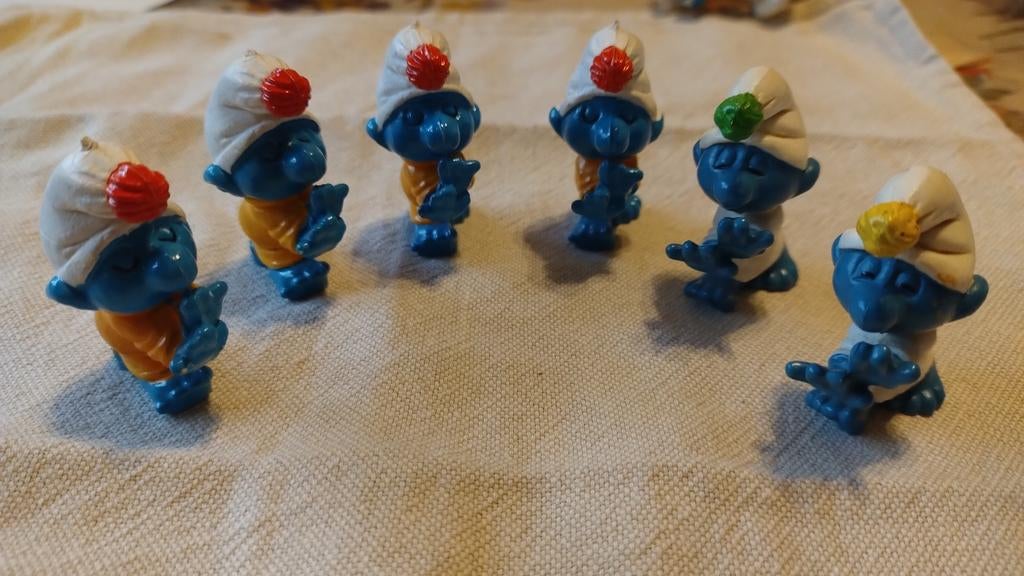 Schtroumpfs et somnambules vintage, Enlèvement ou Envoi, Utilisé