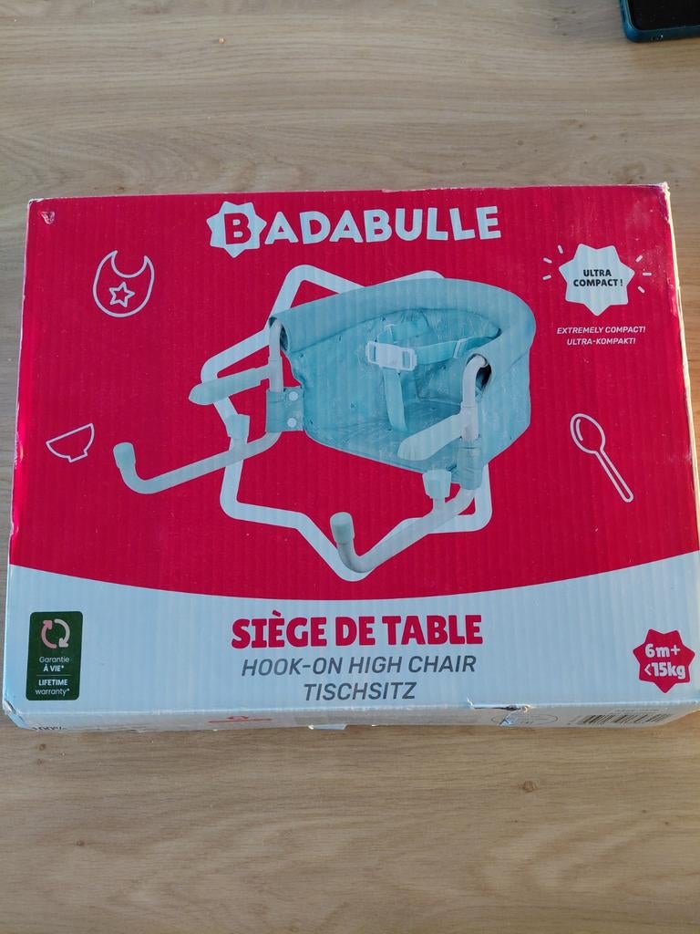 Tafelhangstoel/vouwstoeltje Badabulle