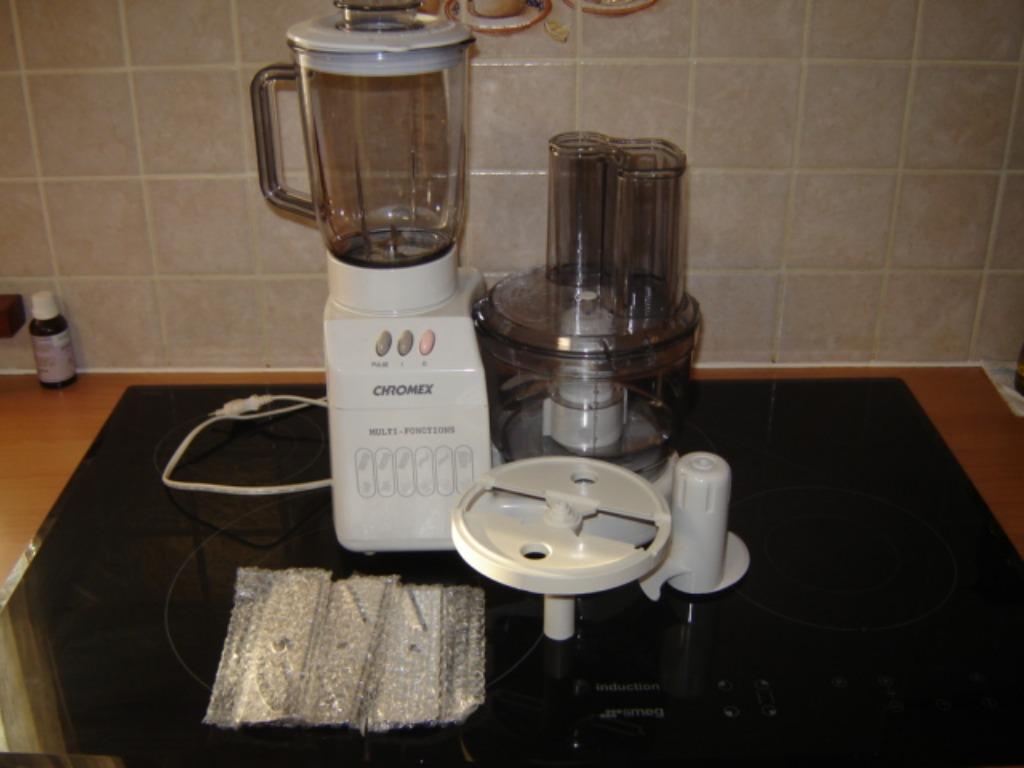Robot multifonction Chromex, Electroménager, 1 à 2 litres, Enlèvement ou Envoi, Neuf, 1 vitesse