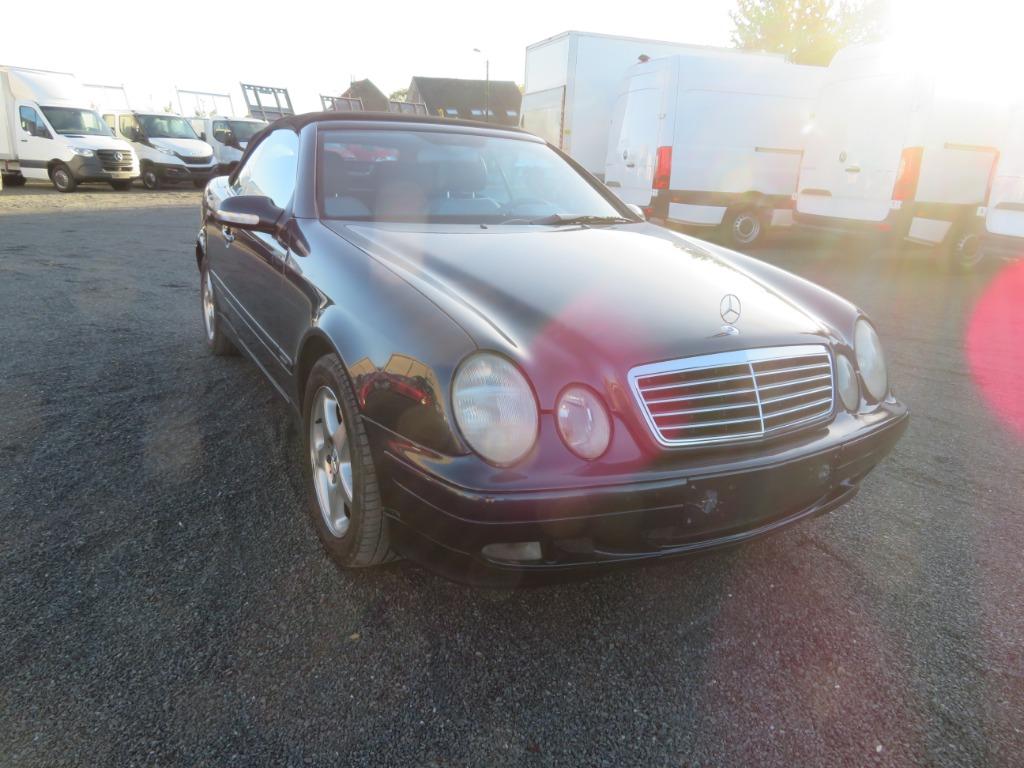 Mercedes-Benz CLK200 Kompressor - 160.303km - 06/2000 -, Auto's, Achterwielaandrijving, 4 cilinders, Blauw, Bedrijf