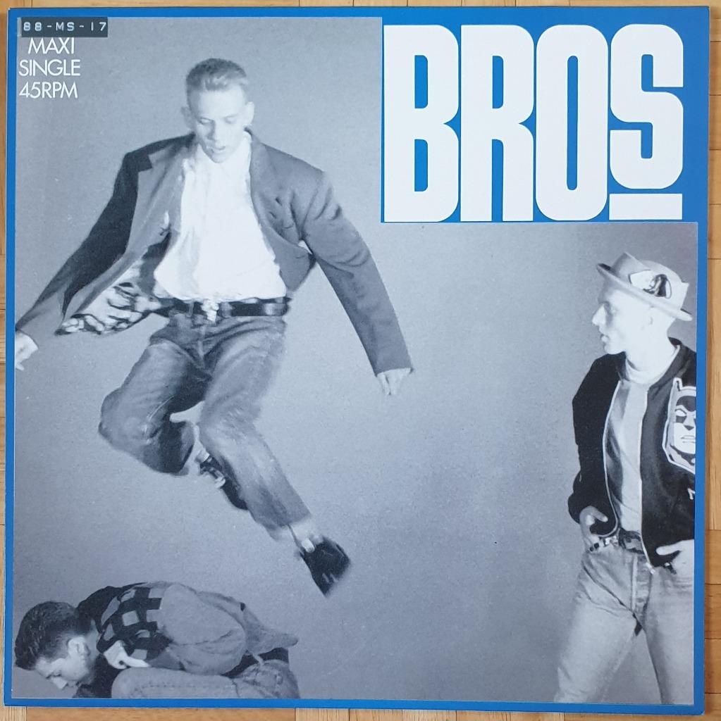Maxi single Bros - Drop The Boy, Ophalen of Verzenden, Gebruikt, 12 inch