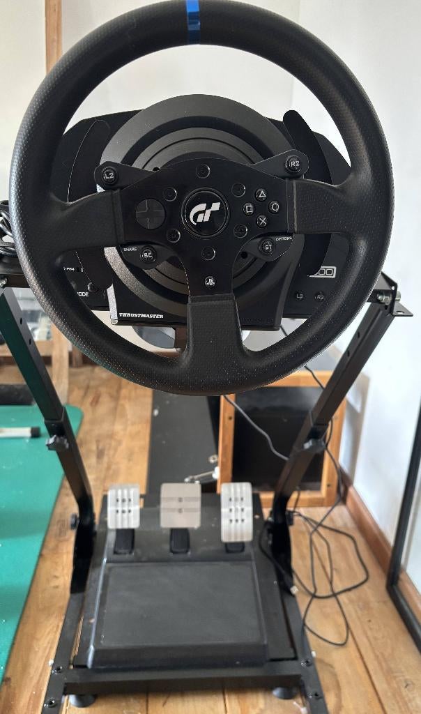 Thrustmaster T300 RS GT + support amovible, Enlèvement, Comme neuf, Contrôleur, PlayStation 4