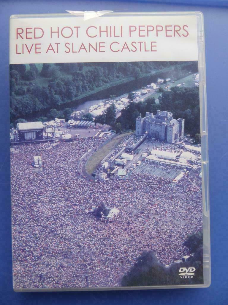 RED HOT CHILI PEPPERS : LIVE AT SLANE CASTLE (LIVE DVD), Ophalen of Verzenden, Zo goed als nieuw