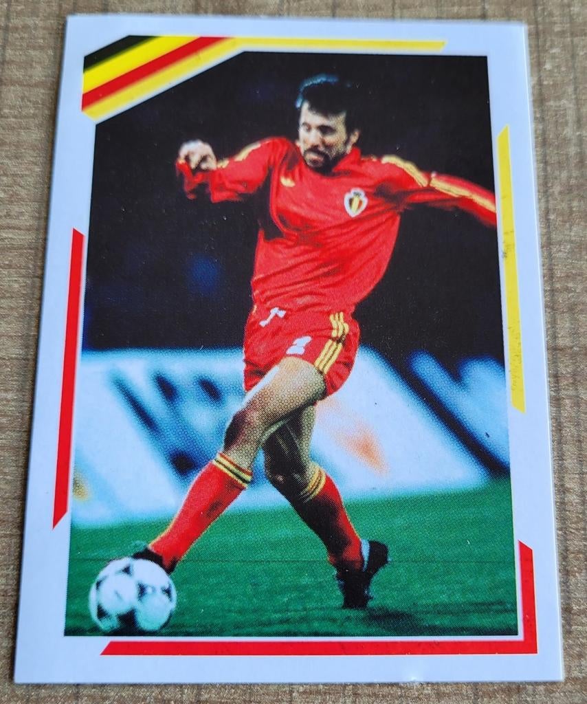 Panini sticker: Eric Gerets, Ophalen of Verzenden, Zo goed als nieuw, Poster, Plaatje of Sticker