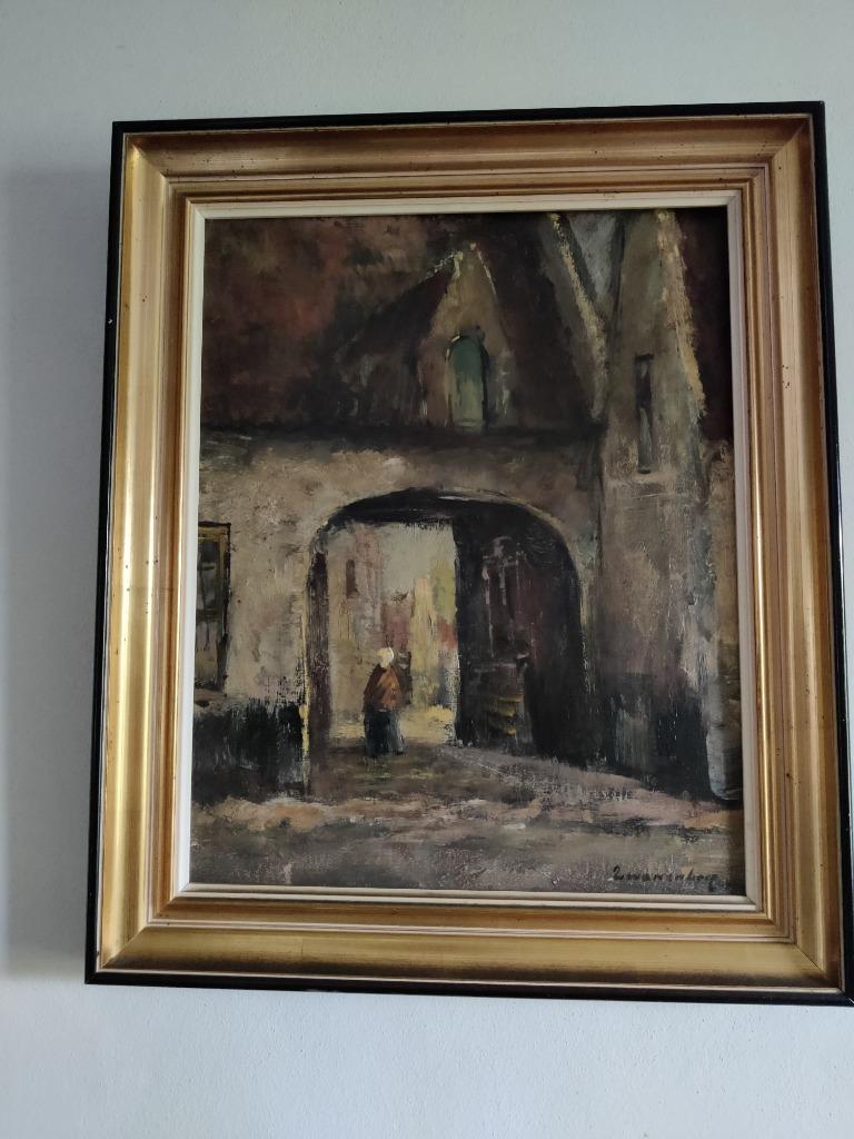 Schilderij A. Zwanenberg, Enlèvement