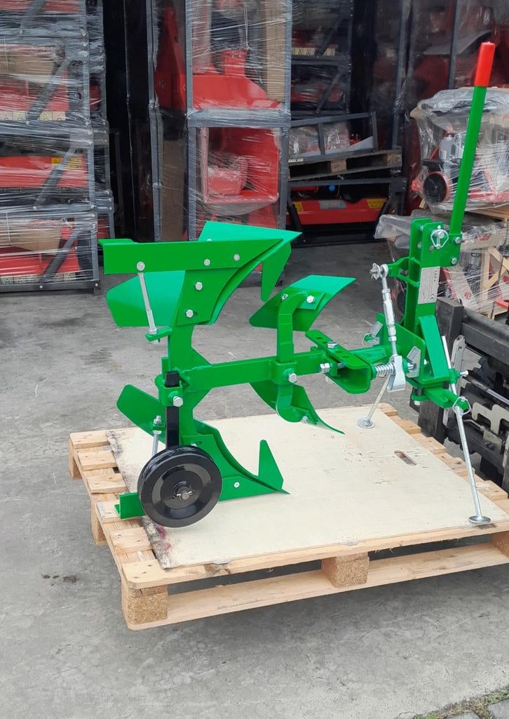 Wentelploeg Ploeg Lefa LR104  voor minitractor, Neuf, Onbekend, Enlèvement, Onbekend