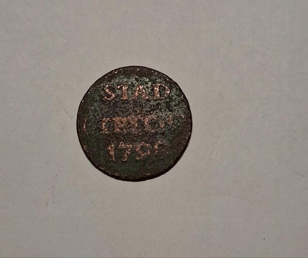 Nederlandse oord uit Utrecht 1790, in gebruikte staat, Verzenden, Losse munt