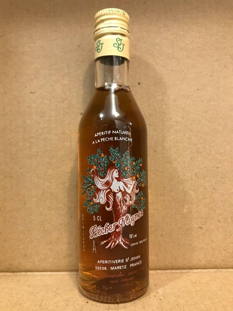 Pêcher Mignon - Mignonnette d'alcool - Spiritueux - 5 cl, Enlèvement ou Envoi, France, Pleine