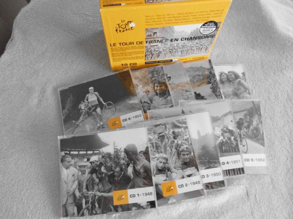 Le Tour De France En Chansons (10 CD-Box), Cd's en Dvd's, Cd's | Franstalig, Zo goed als nieuw, Ophalen of Verzenden